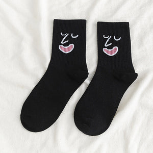 Lustige Gesichtsausdrucksocken