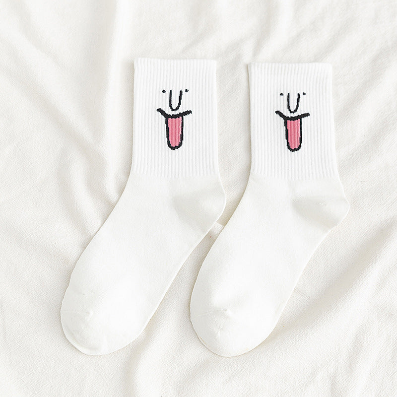 Lustige Gesichtsausdrucksocken