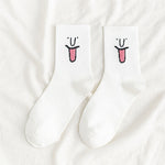 Lustige Gesichtsausdrucksocken