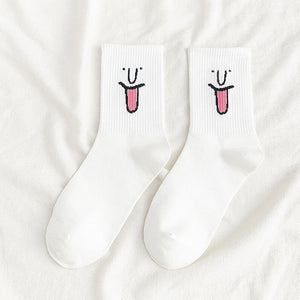 Lustige Gesichtsausdrucksocken