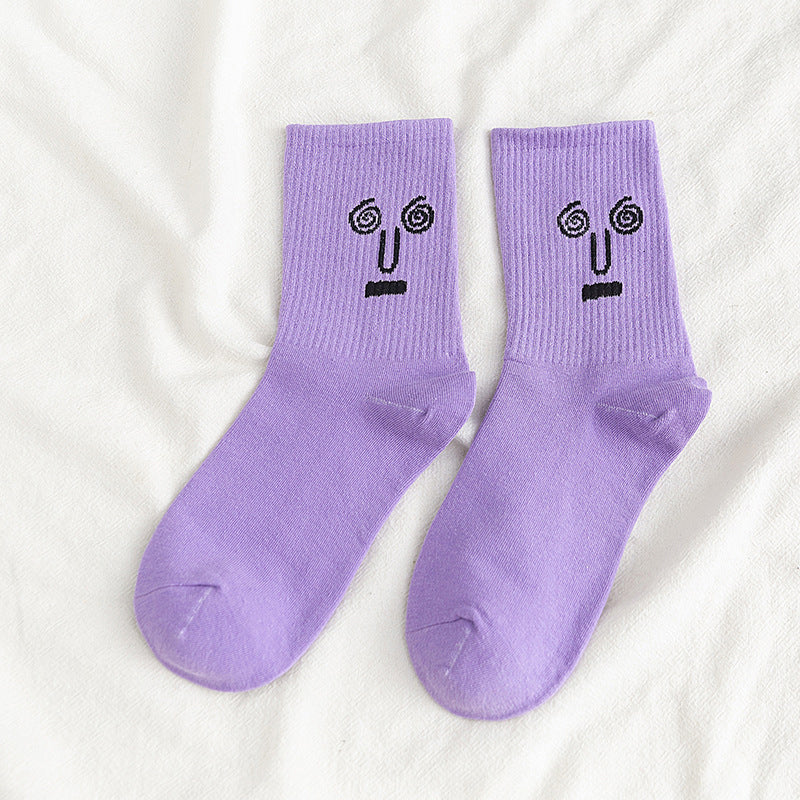 Lustige Gesichtsausdrucksocken