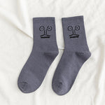 Lustige Gesichtsausdrucksocken