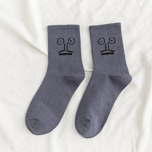Lustige Gesichtsausdrucksocken