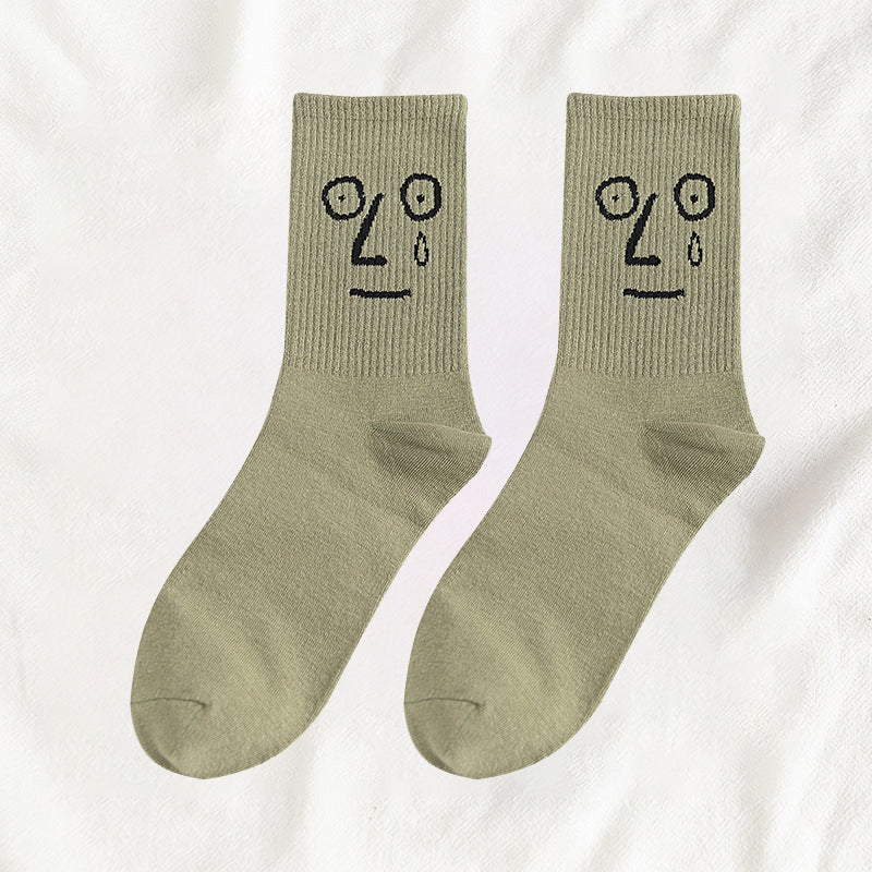 Lustige Gesichtsausdrucksocken