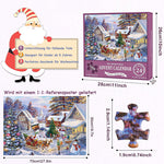 Weihnachts-Puzzlebox
