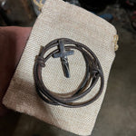 Vintage-Kreuz-Halskette