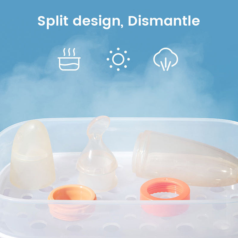 Baby-Silikon-Nahrungsspenderlöffel