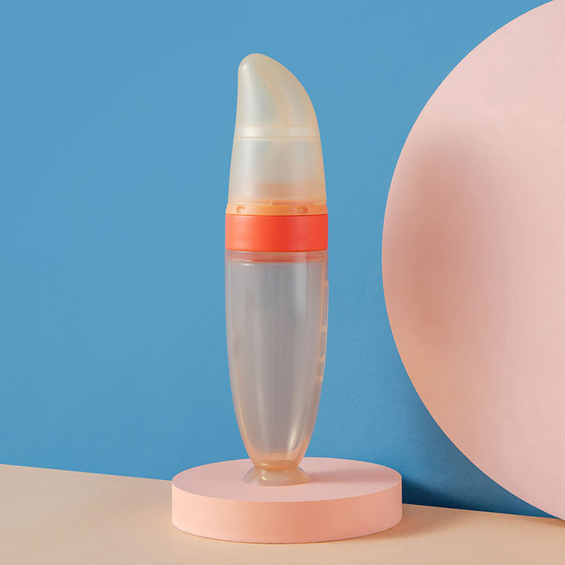 Baby-Silikon-Nahrungsspenderlöffel
