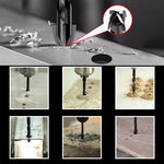 Exzenterbohrer mit schrägem Kopf und hoher Härte