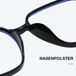 Stylische Anti-Blaulicht-Brille zum Abnehmen