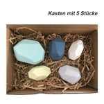 Holz Rock Set Balancierblöcke Naturholz Spielzeug