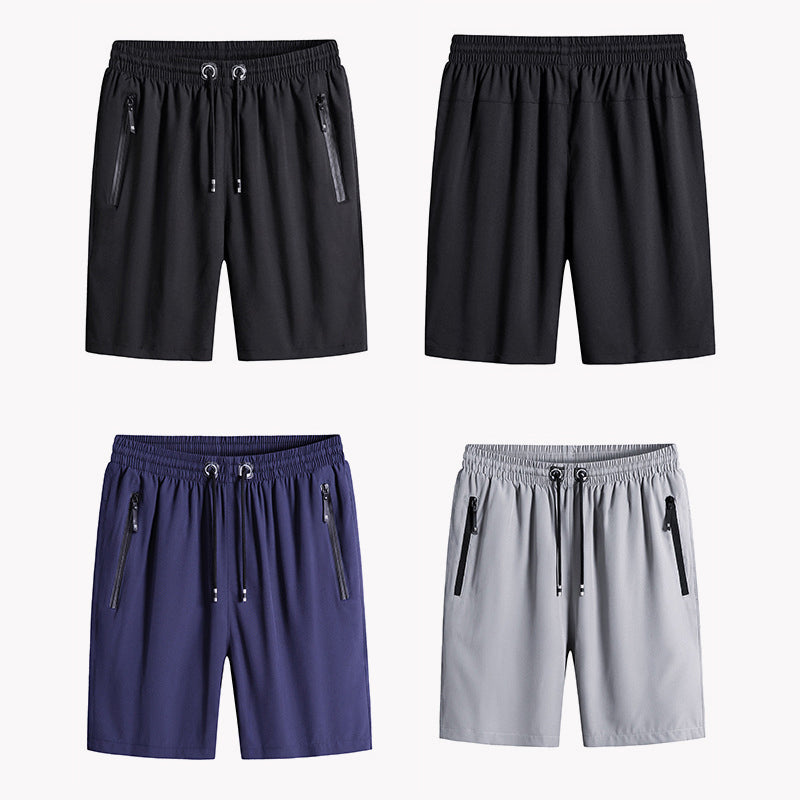 Eisseide-Stretch-Shorts für Herren