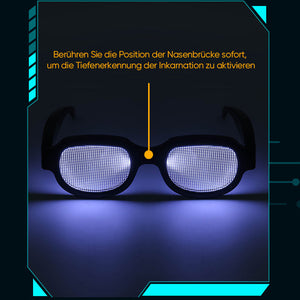 LED leuchtende Brillen