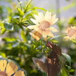 Trockenblumen Aufkleber Set