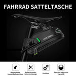 Fahrradsatteltasche unter dem Sitz