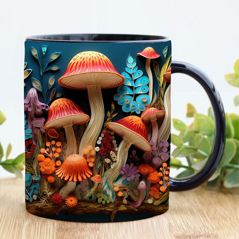 3D-Magische Pilze Becher