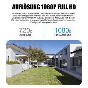 Drahtlose WLAN-Überwachungskamera mit Glühbirne