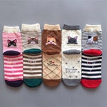 Socken mit Katzenohren-10 Paare