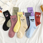 Lustige Gesichtsausdrucksocken