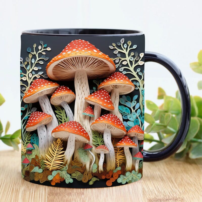 3D-Magische Pilze Becher