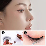 Selbstklebende falsche Wimpern