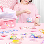 Goo Karte Kleber Set - Kinderspielzeug zum Basteln von Notizbüchern