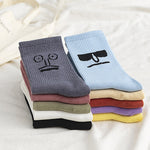 Lustige Gesichtsausdrucksocken