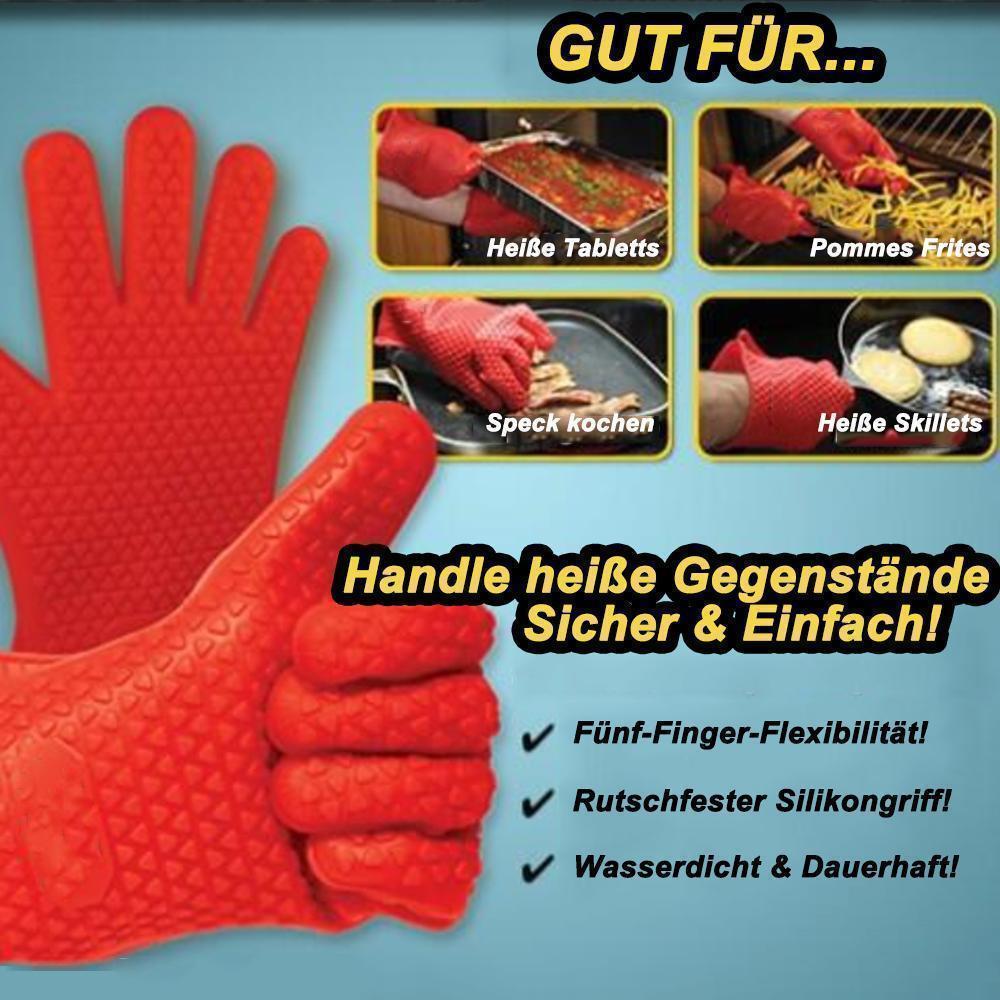 Bequee Hitzebeständige Silikonhandschuhe - hallohaus