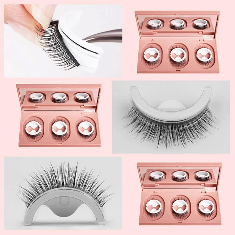 Selbstklebende falsche Wimpern