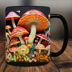 3D-Magische Pilze Becher