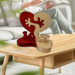 Herzornament aus Holz