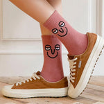 Lustige Gesichtsausdrucksocken