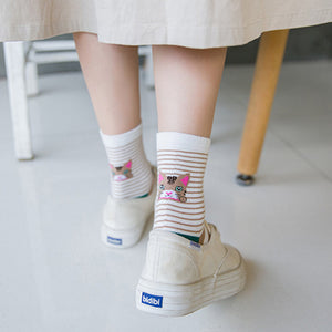 Socken mit Katzenohren-10 Paare
