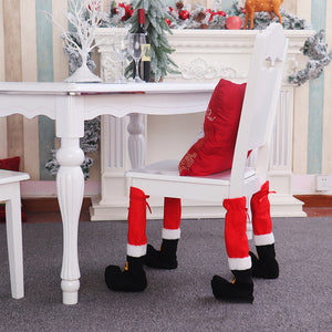 Weihnachts-Stuhlbeinbezüge