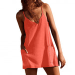 Dreiteiliges Taschenkleid