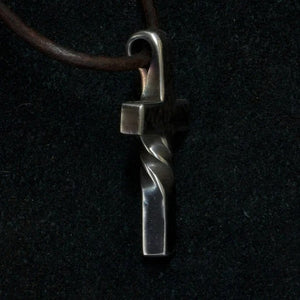 Vintage-Kreuz-Halskette