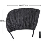 Auto-Sonnenschutz für Seitenscheiben hinten, 1 Paar - hallohaus