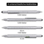 6 IN 1 Multifunktions-Kugelschreiber