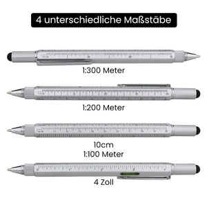 6 IN 1 Multifunktions-Kugelschreiber