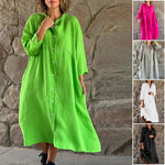 Einfacher, stimmungsvoller, lockerer Kleid