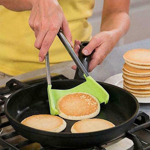 2-in-1 Küchenspatel und Zange