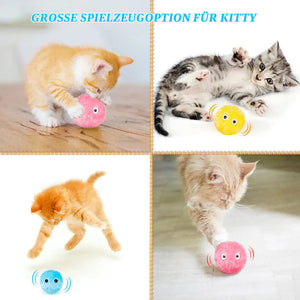 Intelligentes interaktives Katzenball Spielzeug