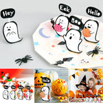 Niedliche Geister kreative DIY-Lollipop verzierte Karte