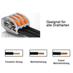Universal-LED-Kabelstecker für die schnelle Verkabelung(10 Pcs)