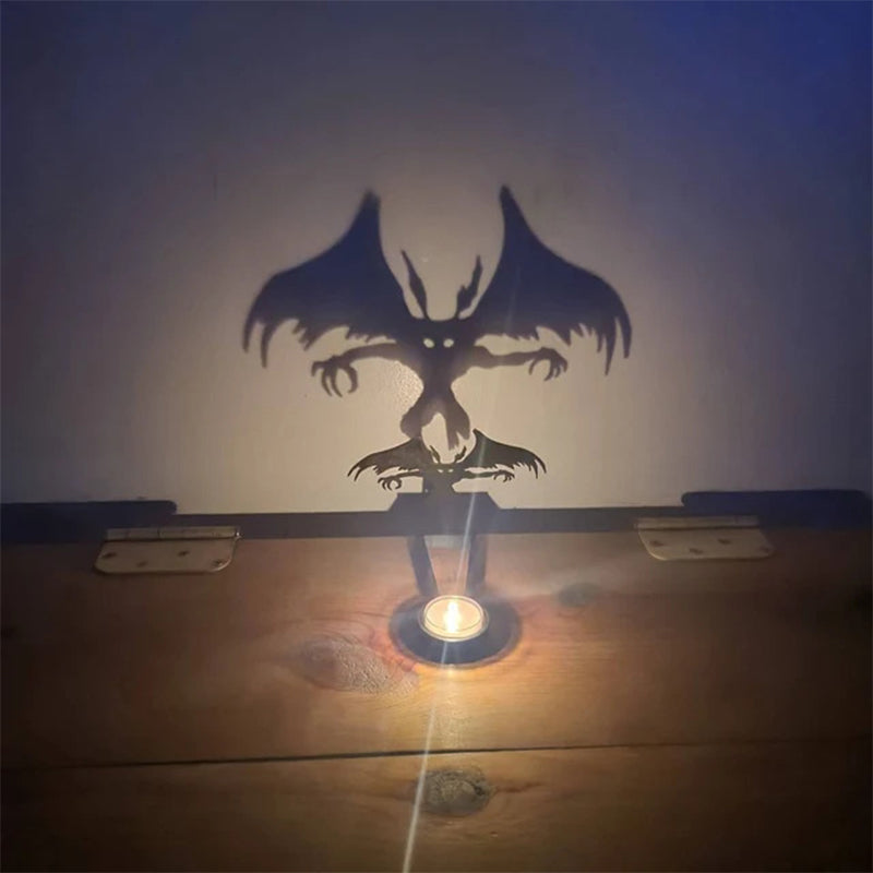 Gruseliges Halloween Schattendekor