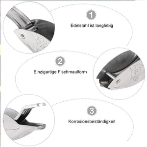 Zitronenpresse aus lebensmittelechtem Edelstahl