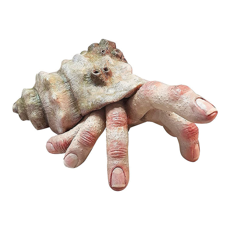Finger-Parasit Krabbe Skulptur aus Kunstharz