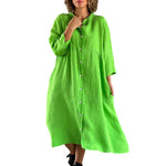 Einfacher, stimmungsvoller, lockerer Kleid