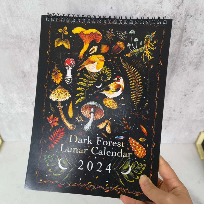 ✨✨Comdaliy — 2023/2024 Dunkler Wald Mondkalender