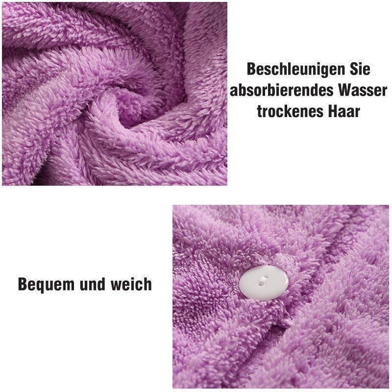 Schnelltrocknend Haarturban Haartrockentuch